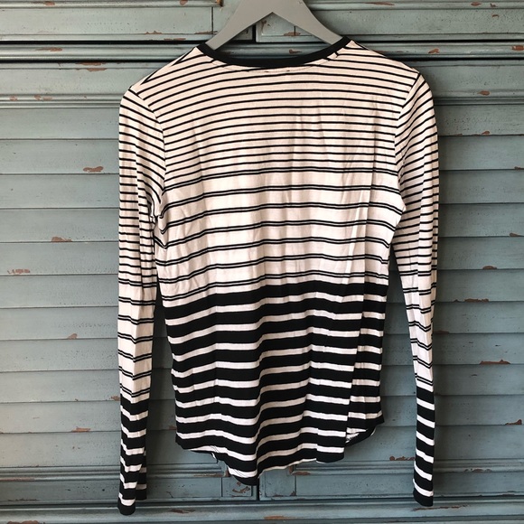 Vince striped long sleeve shirt minimalist - Picture 2 of 9